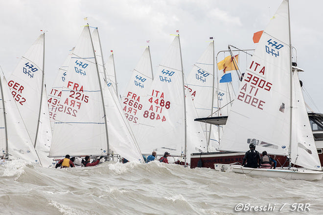 470 Masters’ Cup start  © Christophe Breschi