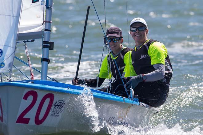 2013 World Championship 470 - 470 W | Jo ALEH, Polly POWRIE (NZL 75) © Thom Touw http://www.thomtouw.com