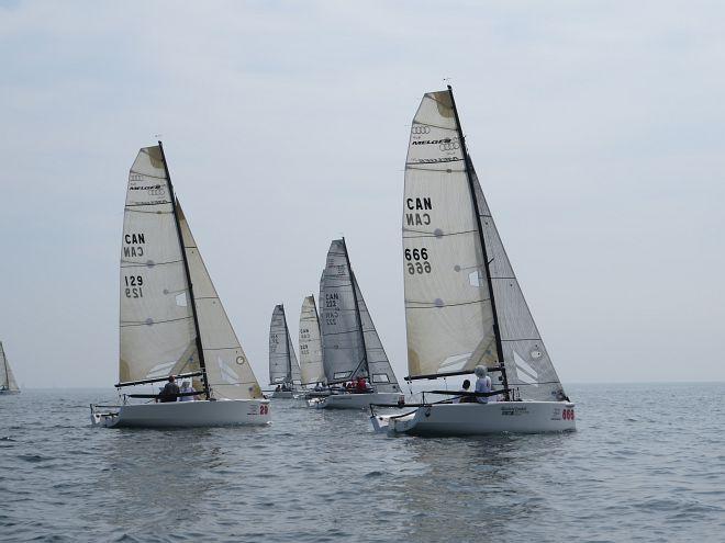 Melges 20 Start © John Crawley