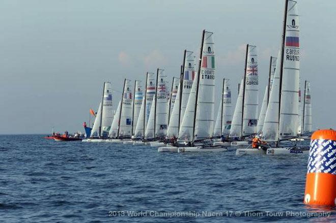 2013 Nacra 17 World Championship © Thom Touw http://www.thomtouw.com