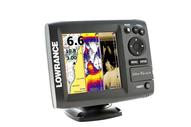 Lowrance Elite 5 Charts