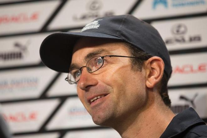 Louis Vuitton Cup - Semi- finals - Media Briefing  - Adam May (Artemis Racing Design Team) © ACEA - Photo Gilles Martin-Raget http://photo.americascup.com/