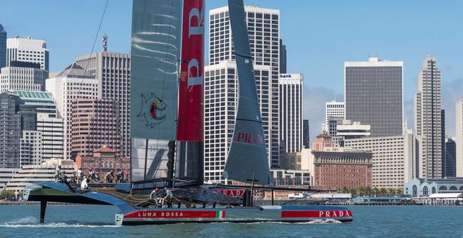 San Francisco, 20/07/13 34th America’s Cup - Luna Rossa Challenge 2013 Louis Vuitton Cup<br />
 © Carlo Borlenghi/Luna Rossa http://www.lunarossachallenge.com