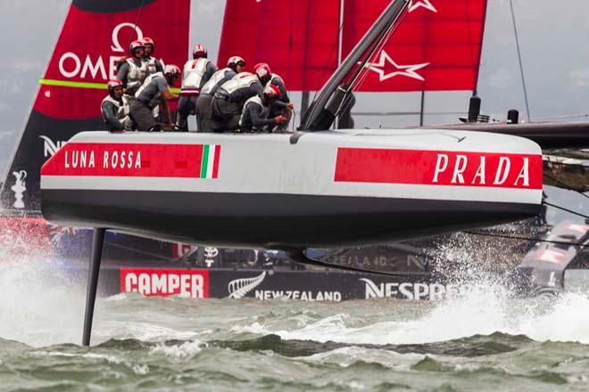 San Francisco, 21/07/13 34th America’s Cup Luna Rossa Challenge and Emirates Team New Zealand 2013 Louis Vuitton Cup © Carlo Borlenghi/Luna Rossa http://www.lunarossachallenge.com