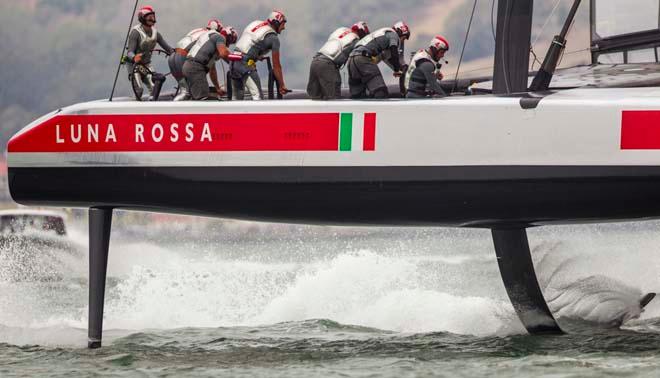 Luna Rossa Challenge 2013 Louis Vuitton Cup  - in Round Robin 3, Race 3 © Carlo Borlenghi/Luna Rossa http://www.lunarossachallenge.com