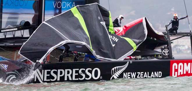 San Francisco, 21/07/13 34th America’s Cup Emirates Team New Zealand © Carlo Borlenghi/Luna Rossa http://www.lunarossachallenge.com