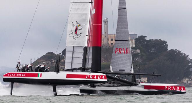 34th Americas Cup<br />
Luna Rossa Challenge 2013 Louis Vuitton Cup<br />
 ©  Luna Rossa/Studio Borlenghi/Borlenghi-Butto
