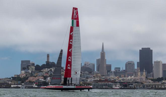San Francisco, 28/07/13<br />
34th Americas Cup<br />
Luna Rossa Challenge 2013 Louis Vuitton Cup<br />
 ©  Luna Rossa/Studio Borlenghi/Borlenghi-Butto