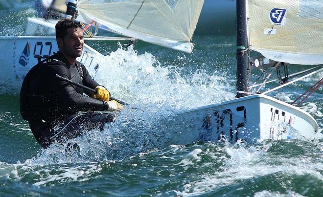 2013 Finn European Championship - Thomas Lebreton © Robert Deaves/Finn Class http://www.finnclass.org