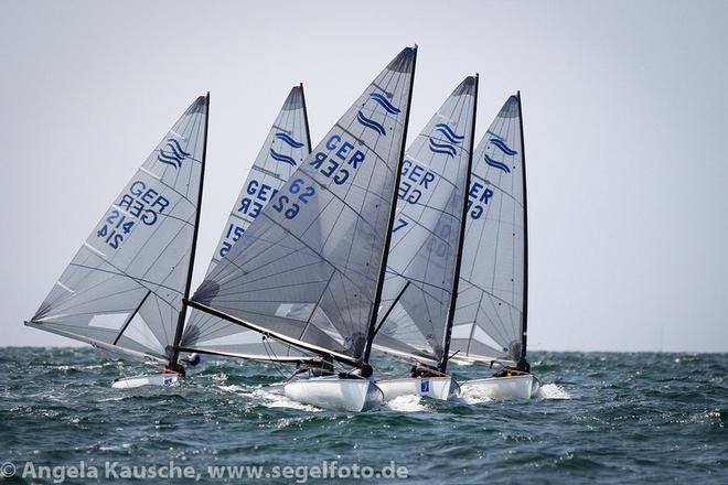 Finn European Championship © Angela Kausche http://www.segelfoto.de