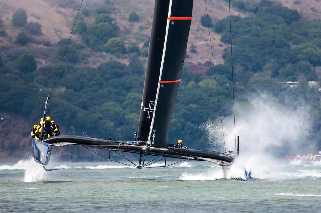 Louis Vuitton America's Cup World Series - Artemis tops Practice Race