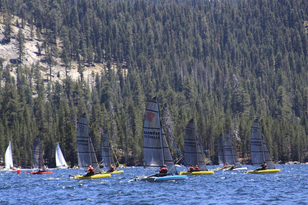 2013 High Sierra Regatta - Weta West Coast Championships photo copyright Miranda Powrie taken at  and featuring the  class