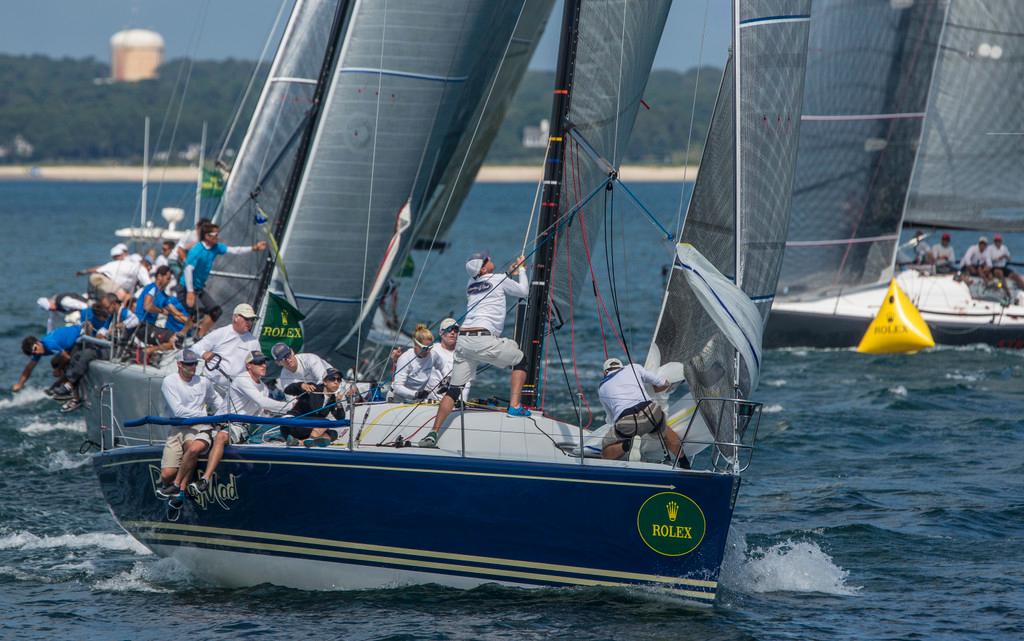 Barking Mad finished second overall and has won the Farr 40 U.S. Circuit at the Rolex Farr 40 North American Championship photo copyright  Rolex/Daniel Forster http://www.regattanews.com taken at  and featuring the  class