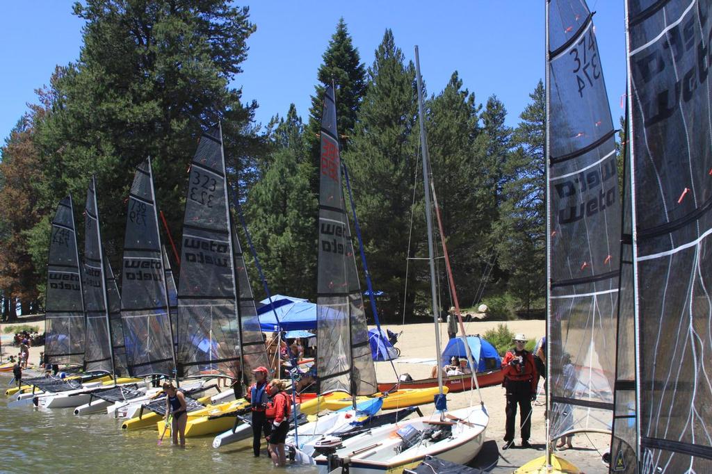 2013 High Sierra Regatta  - Weta West Coast Championships photo copyright Miranda Powrie taken at  and featuring the  class