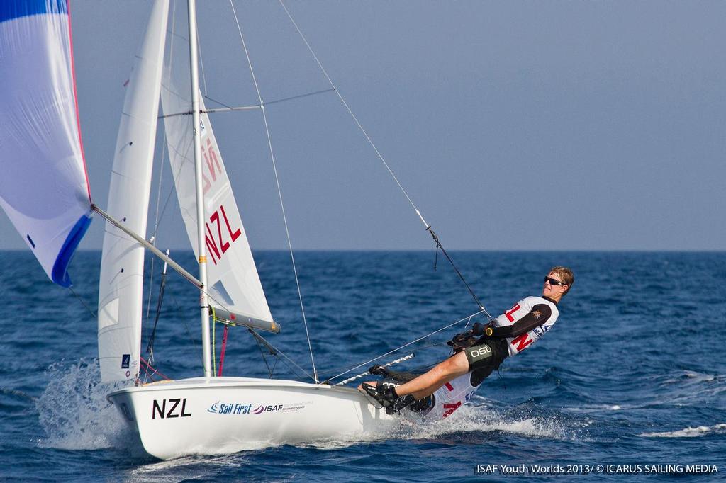 Sam Barnett  and Zak Merton (Tauranga Yacht & Powerboat Club) – Boy’s 420 - Day 2, ISAF Youth Worlds, Cyprus © ISAF Youth Worlds http://www.isafyouthworlds.com
