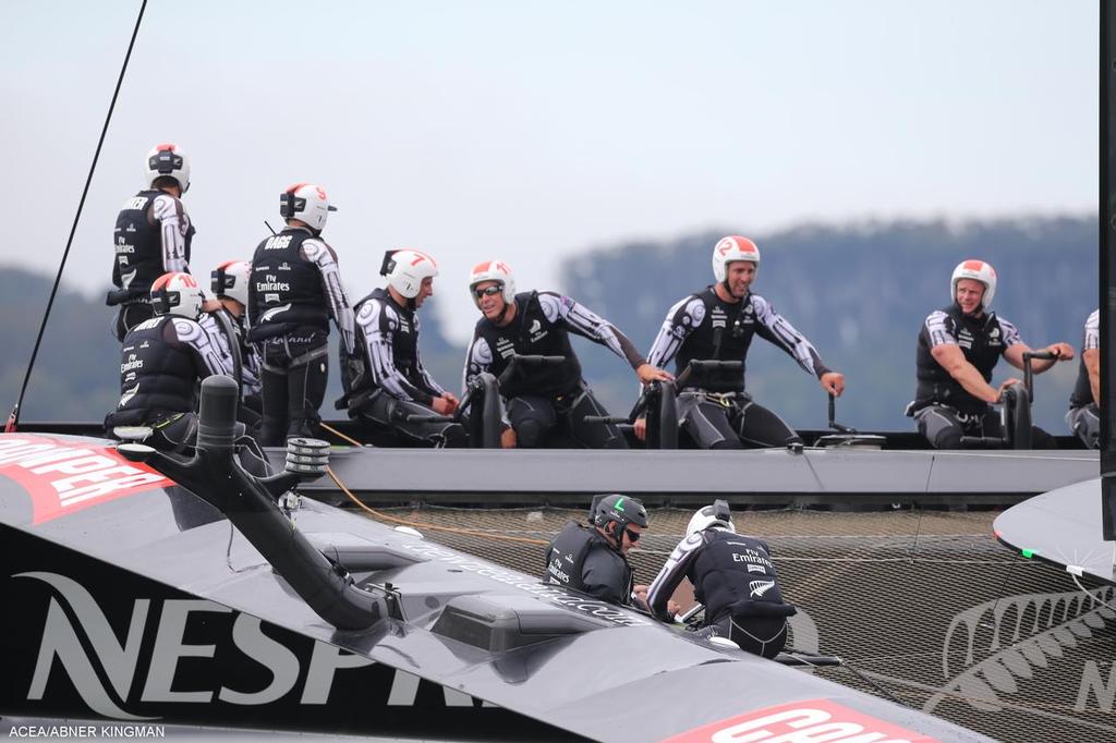 Louis Vuitton Cup - Race Day 10 - Emirates Team New Zealand vs Luna Rossa © ACEA / Photo Abner Kingman http://photo.americascup.com