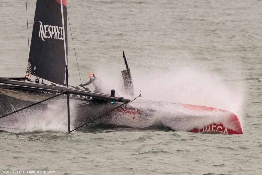 21/07/2013 - San Francisco (USA,CA) - 34th America's Cup - Louis Vuitton Cup Round Robbin, Race Day 9 Emirates Team New Zealand vs Luna Rossa photo copyright ACEA / Photo Abner Kingman http://photo.americascup.com taken at  and featuring the  class