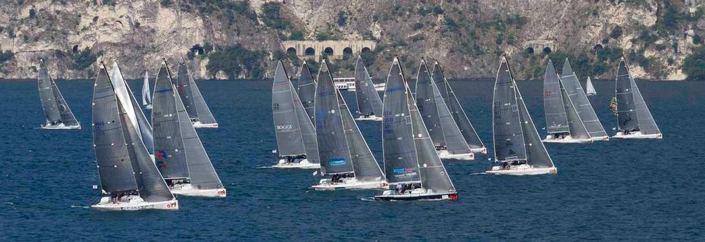 Torbole, 13/07/13
Audi Sailing Series Melges 32 2013
Fleet
Photo: Â© BPSE/Studio Borlenghi/Andrea Pisapia photo copyright Studio Borlenghi/Francesco Ferri/BPSE taken at  and featuring the  class