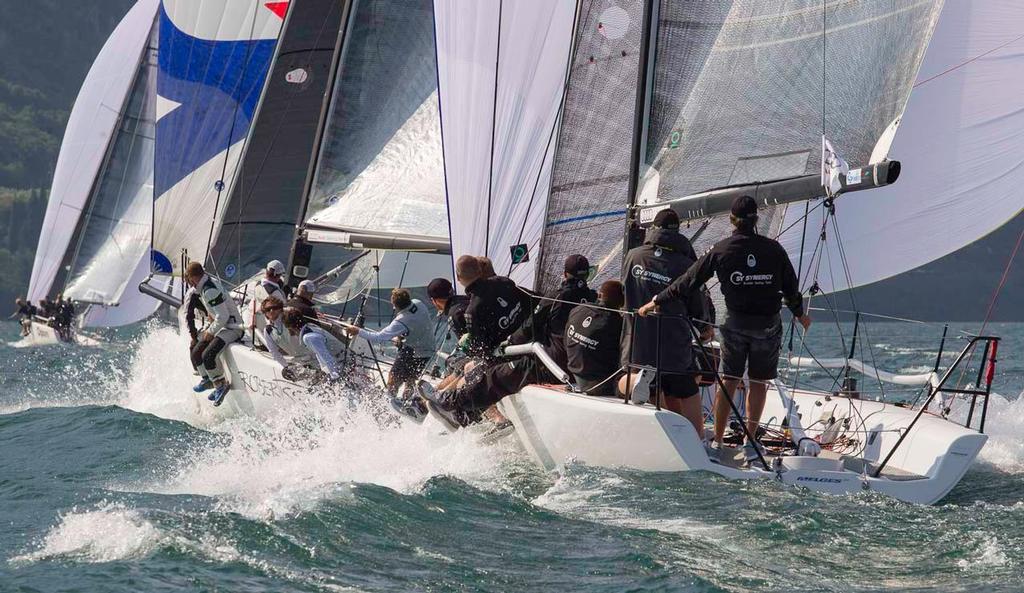 Torbole, 13/07/13
Audi Sailing Series Melges 32 2013
Synergy GT
Photo: Â© BPSE/Studio Borlenghi/Francesco Ferri
 photo copyright Studio Borlenghi/Francesco Ferri/BPSE taken at  and featuring the  class