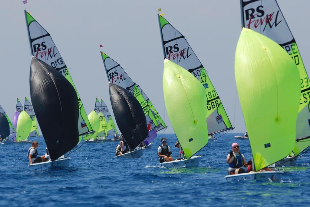 2013 Allen RS Feva Worlds photo copyright Golly Tucker taken at  and featuring the  class