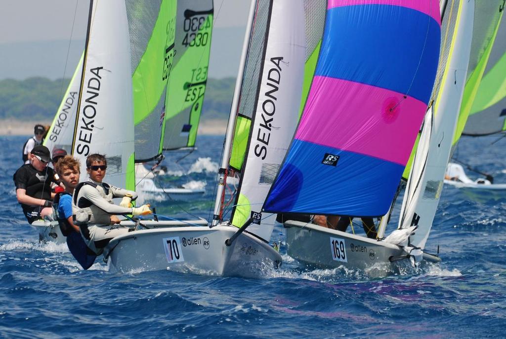 2013 Allen RS Feva Worlds photo copyright Golly Tucker taken at  and featuring the  class