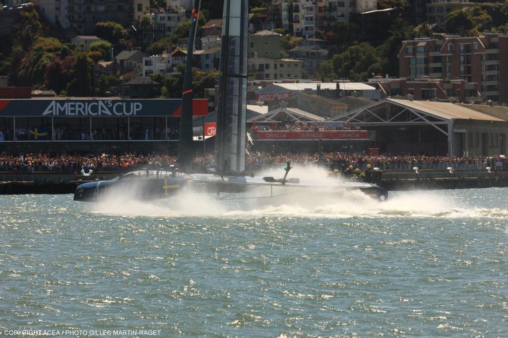 Louis Vuitton Cup, Semi-Finals Race 4; Artemis Racing vs. Luna Rossa Challenge © ACEA - Photo Gilles Martin-Raget http://photo.americascup.com/