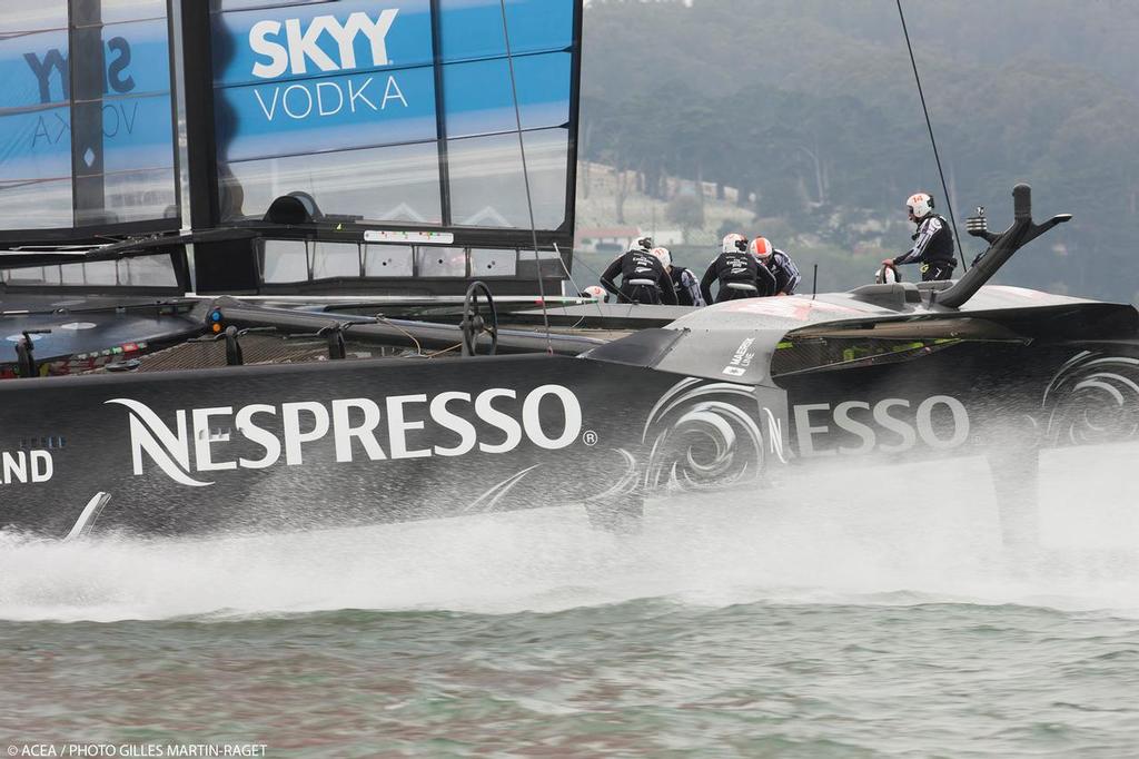 Louis Vuitton Cup - Round Robin - Race Day 5 - Emirates Team NZ vs Artemis Racing (DNS) photo copyright ACEA - Photo Gilles Martin-Raget http://photo.americascup.com/ taken at  and featuring the  class