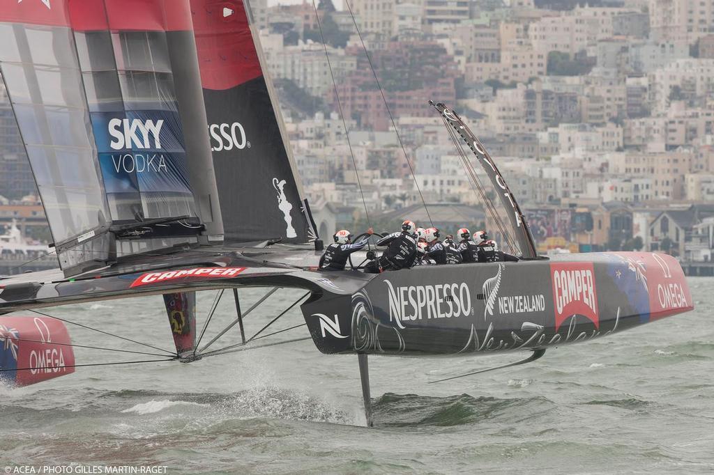 Louis Vuitton Cup - Round Robin - Race Day 5 - Emirates Team NZ vs Artemis Racing (DNS) © ACEA - Photo Gilles Martin-Raget http://photo.americascup.com/