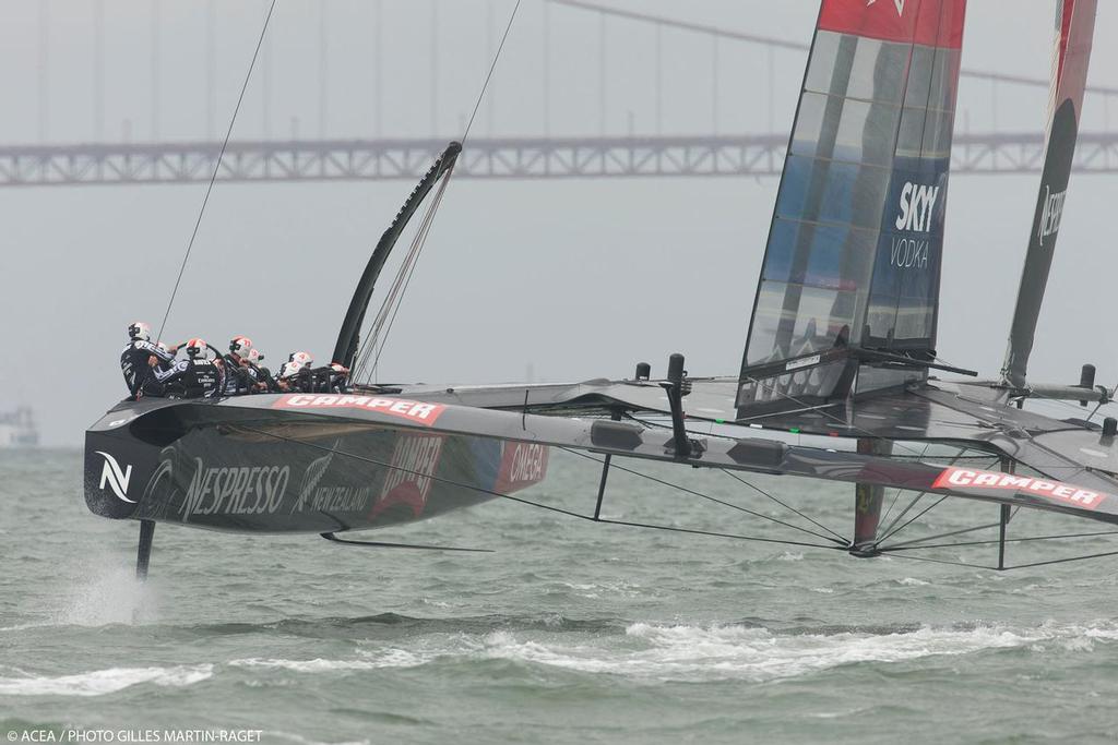 Louis Vuitton Cup - Round Robin - Race Day 5 - Emirates Team NZ vs Artemis Racing (DNS) photo copyright ACEA - Photo Gilles Martin-Raget http://photo.americascup.com/ taken at  and featuring the  class