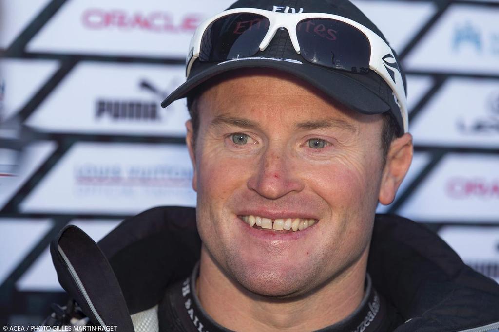 18/07/2013 - San Francisco (USA,CA) - 34th America’s Cup - Louis Vuitton Cup - Round Robin - Race Day 6 - Emirates Team New Zealand Vs Artemis Racing (DNS) - Glenn Ashby (AUS, ETNZ Wing trimmer) © ACEA - Photo Gilles Martin-Raget http://photo.americascup.com/
