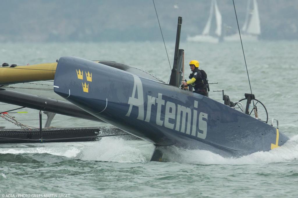 Artemis Racing training - San Francisco, July 31, 2013 © ACEA - Photo Gilles Martin-Raget http://photo.americascup.com/