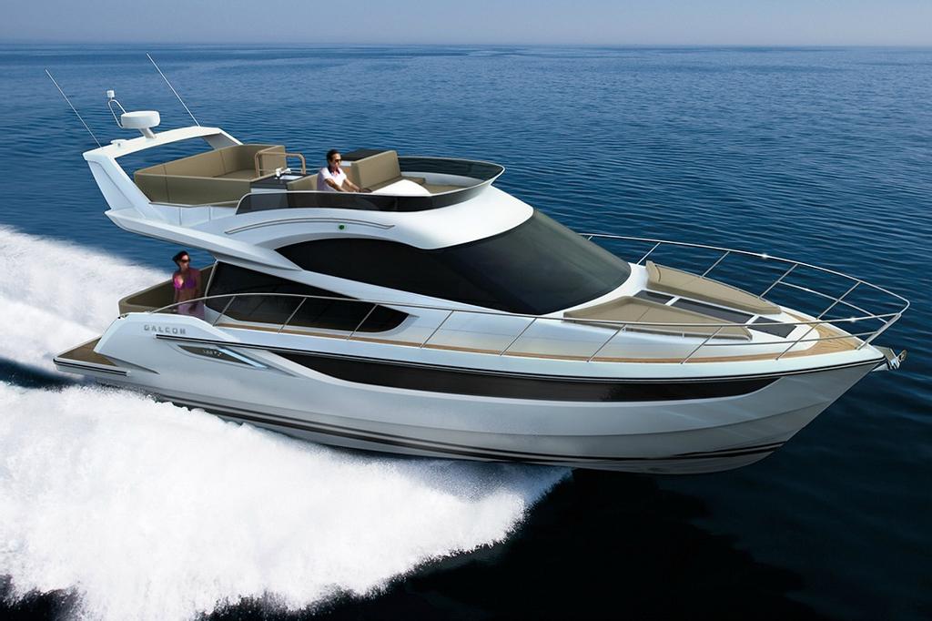 Galeon 400 Fly photo copyright SW taken at  and featuring the  class