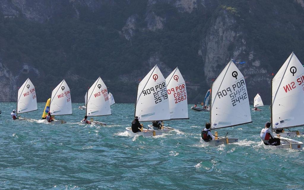 Optimist World Championship 2013 continues with Team Racing  © Elena Giolai