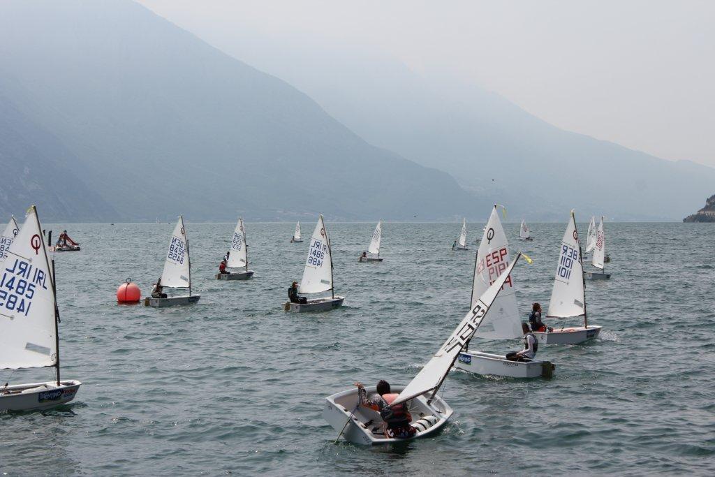 Day 1, 2013 Optimist World Championships © SW
