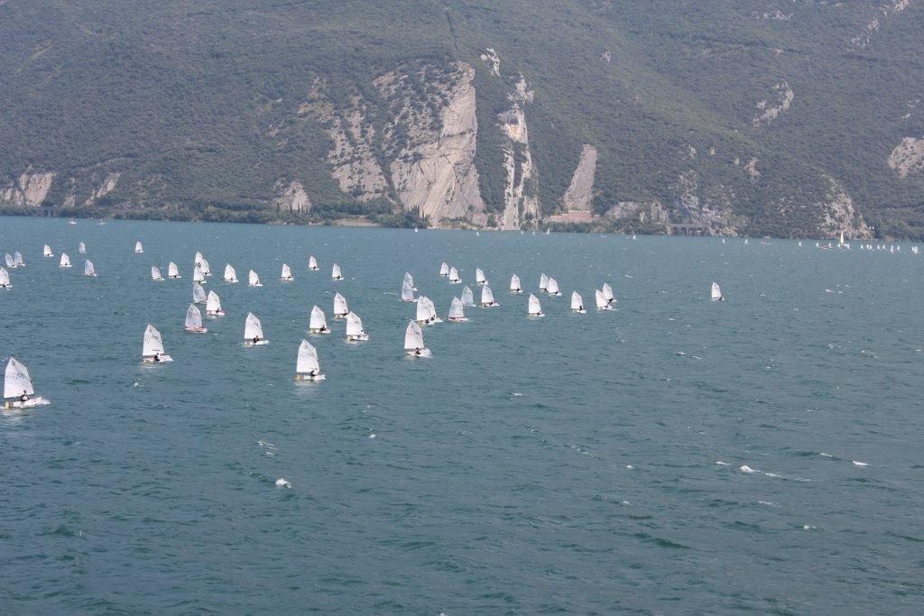 Day 1, 2013 Optimist World Championships © SW
