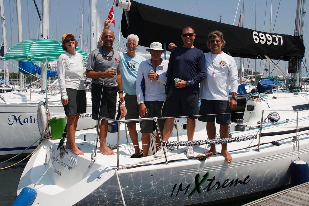 IMXtreme crew - LO300C IRC winner photo copyright Sarah Danahy taken at  and featuring the  class