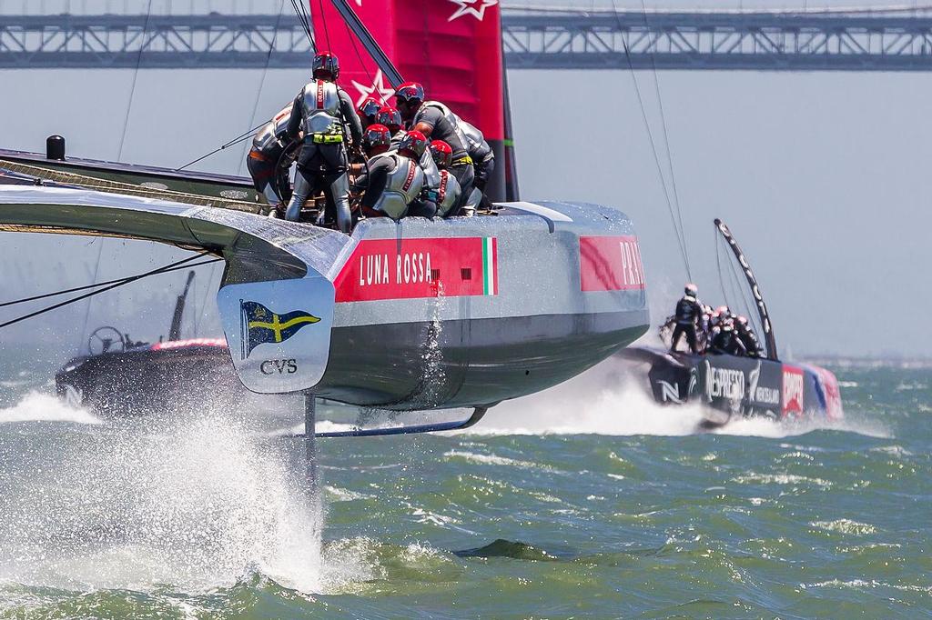 Luna Rossa - Race 1, Round Robin 2, Louis Vuitton Cup © Carlo Borlenghi/Luna Rossa http://www.lunarossachallenge.com