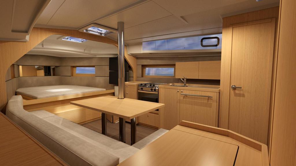 Oceanis38 Weekender version photo copyright Creating Demand taken at  and featuring the  class