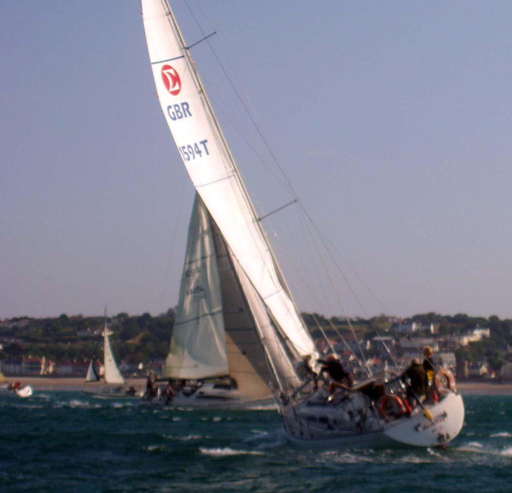 Pallot Glass - before the start photo copyright Bill Harris http://www.shyc.je/Jersey-Regatta// taken at  and featuring the  class