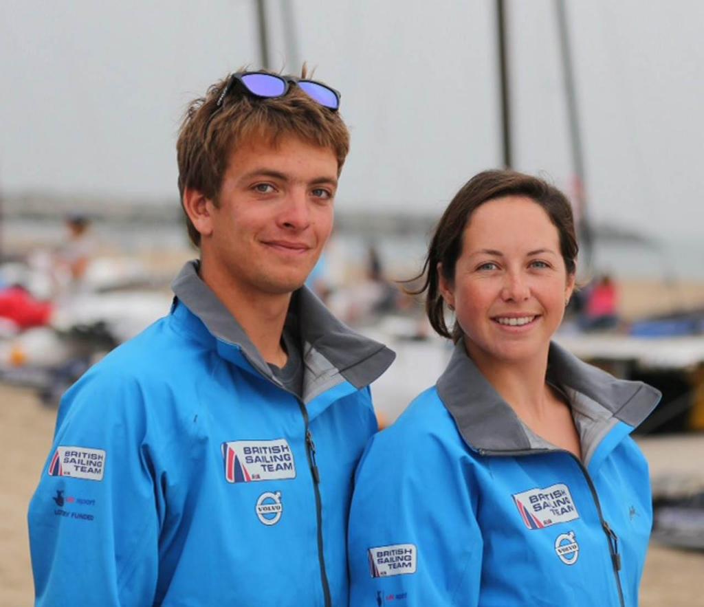 Ben Saxton and Hannah Diamond - 2013 Nacra 17 World Championship photo copyright Thom Touw http://www.thomtouw.com taken at  and featuring the  class