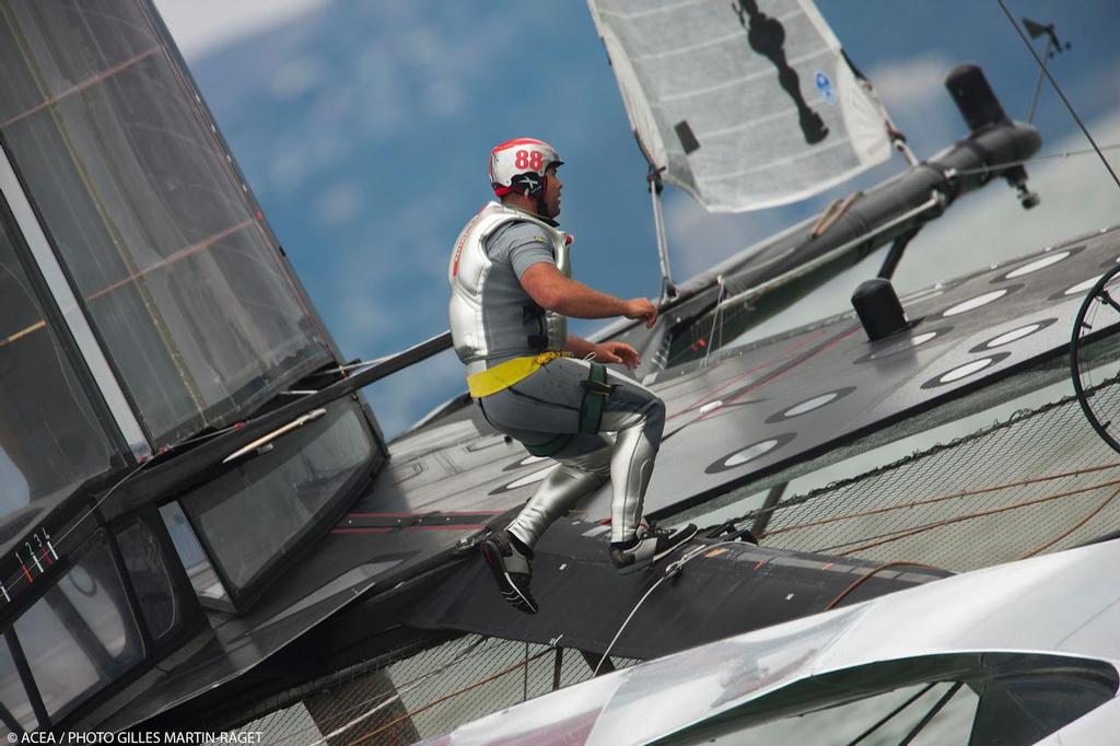 34th America&rsquo;s Cup - Louis Vuitton Cup - Round Robin - Race Day 6 - Luna Rossa Vs Artemis Racing photo copyright ACEA - Photo Gilles Martin-Raget http://photo.americascup.com/ taken at  and featuring the  class