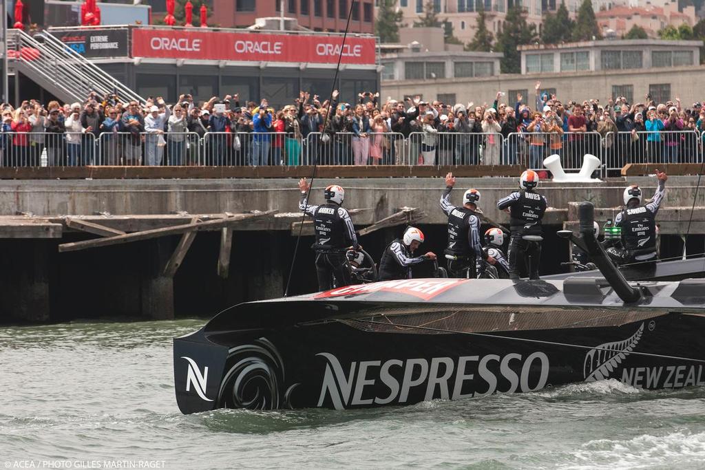 Emirates Team NZ - Louis Vuitton Cup - Round Robin - Race Day 5  © ACEA - Photo Gilles Martin-Raget http://photo.americascup.com/