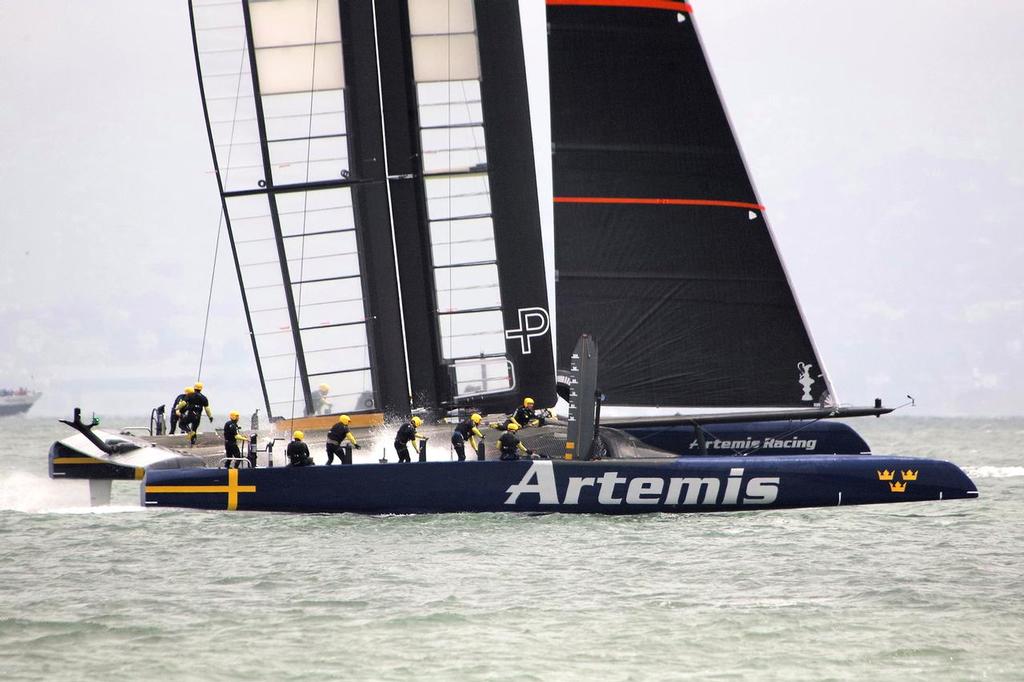 Team Artemis - America’s Cup © Chuck Lantz http://www.ChuckLantz.com