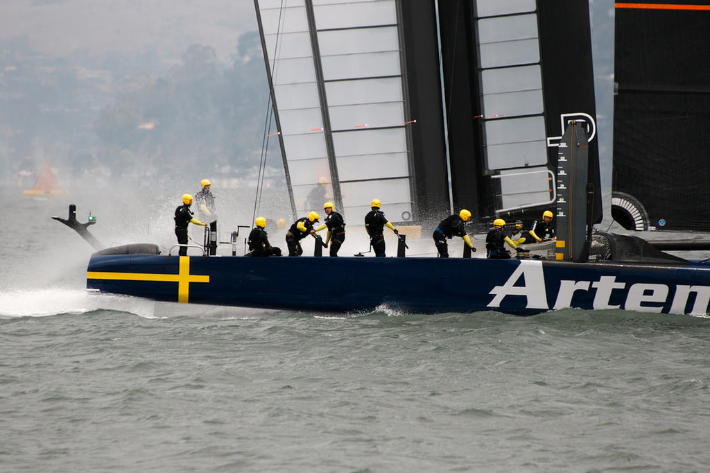 Team Artemis - America’s Cup © Chuck Lantz http://www.ChuckLantz.com