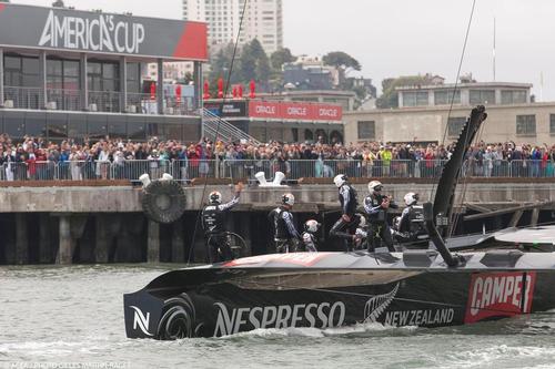 Louis Vuitton Cup - Round Robin - Race Day 5 - Emirates Team NZ vs Artemis Racing (DNS) © ACEA - Photo Gilles Martin-Raget http://photo.americascup.com/