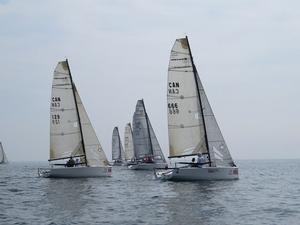 Melges 20 Start - Melges 20 photo copyright John Crawley taken at  and featuring the  class