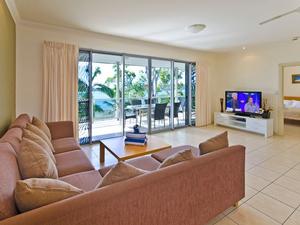 You will love the open plan design and views that the Blue Water Views apartments offer. photo copyright Kristie Kaighin http://www.whitsundayholidays.com.au taken at  and featuring the  class