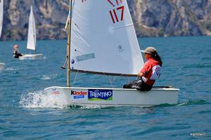2013 World Optimist Championship Day 3 photo copyright Elena Giolai taken at  and featuring the  class