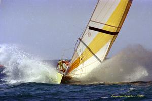 1987 America&rsquo;s cup- Americas Cup 1987 Kookaburra 111 photo copyright Kenyon Sports taken at  and featuring the  class