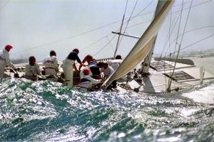 1987 America&rsquo;s cup- AmericasCupStars & Stripes1987 photo copyright Kenyon Sports taken at  and featuring the  class